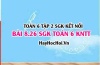 Bài 8.26 SGK Toán 6 tập 2 Kết nối tri thức